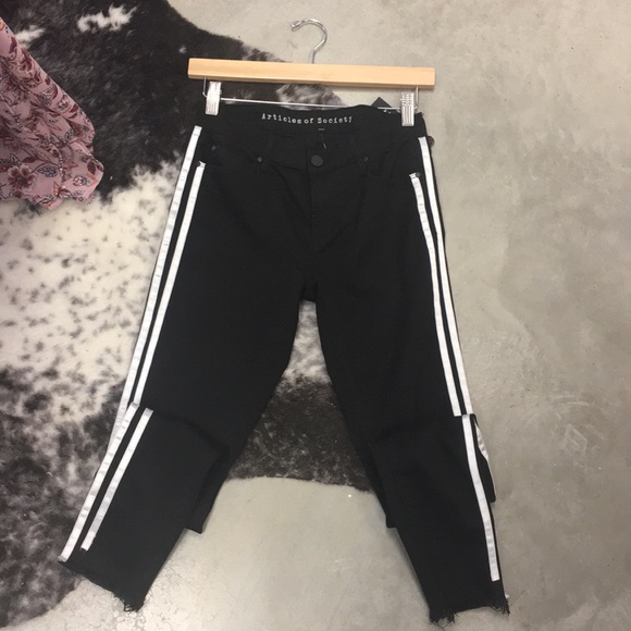 Articles Of Society Denim - Articles of Society Race Stripe denim